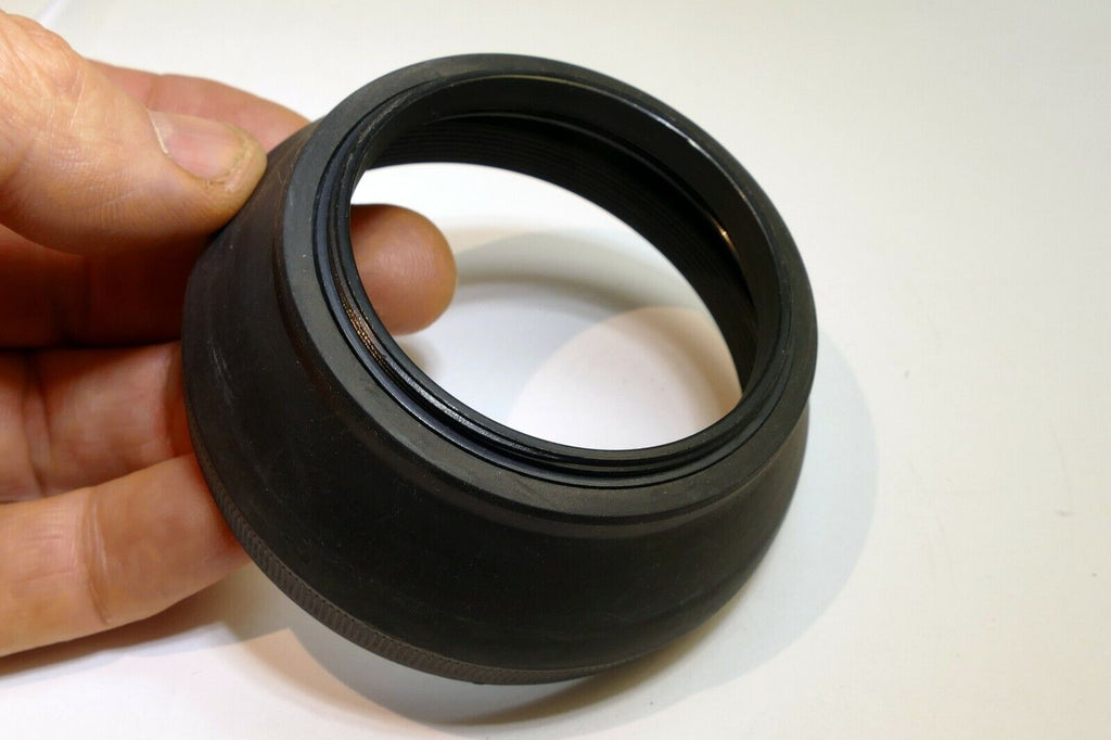 55mm Rubber Lens Hood Shade Collapsible for normal 50mm f1.7 f1.8 lenses