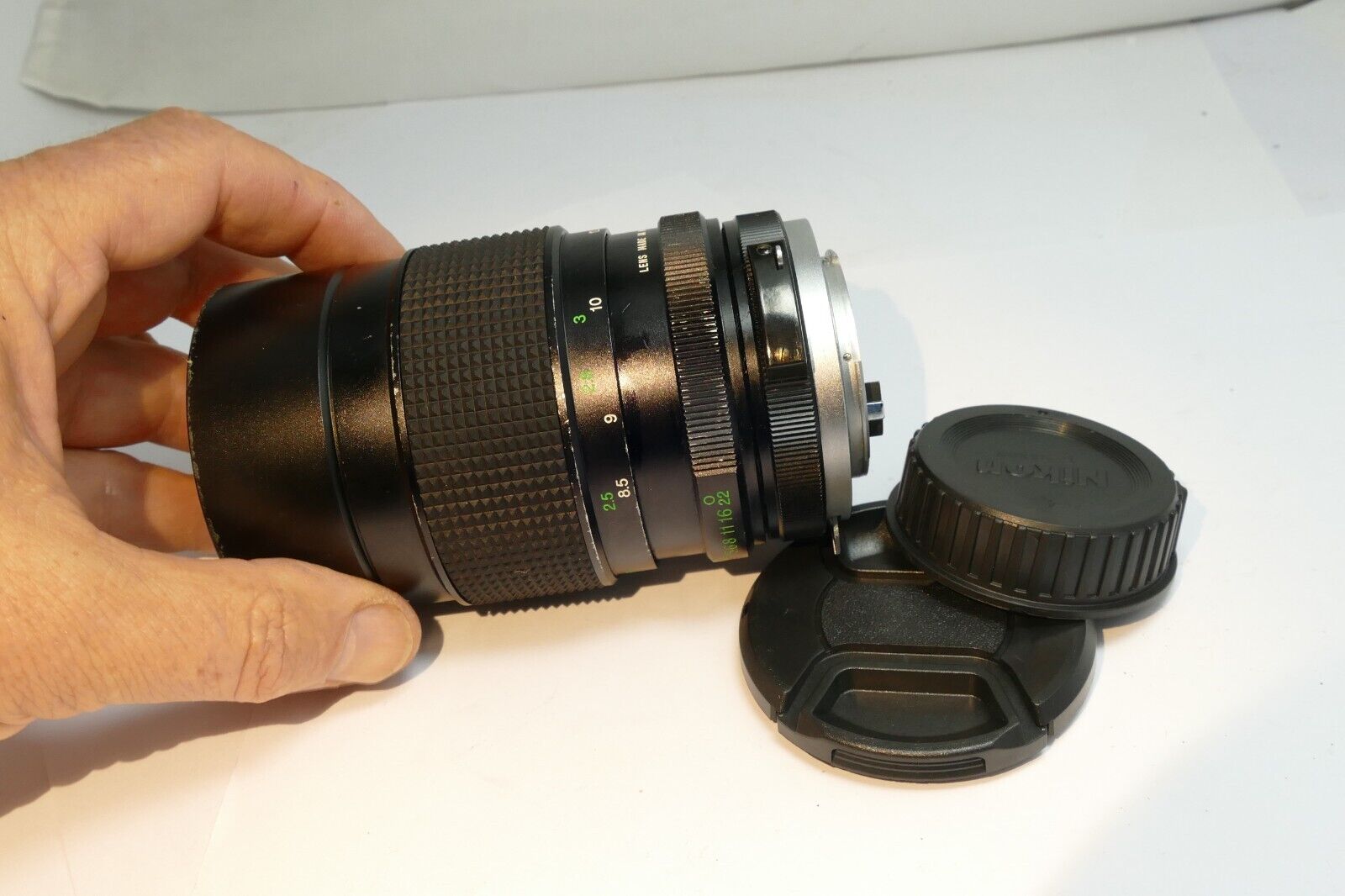 Vivitar 200mm f3.5 lens Non Ai  F mount  manual focus prime telephoto