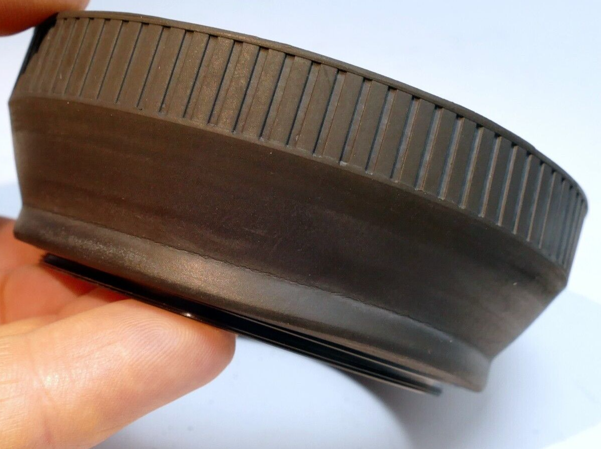 67mm Rubber  Lens Hood Shade Double threaded