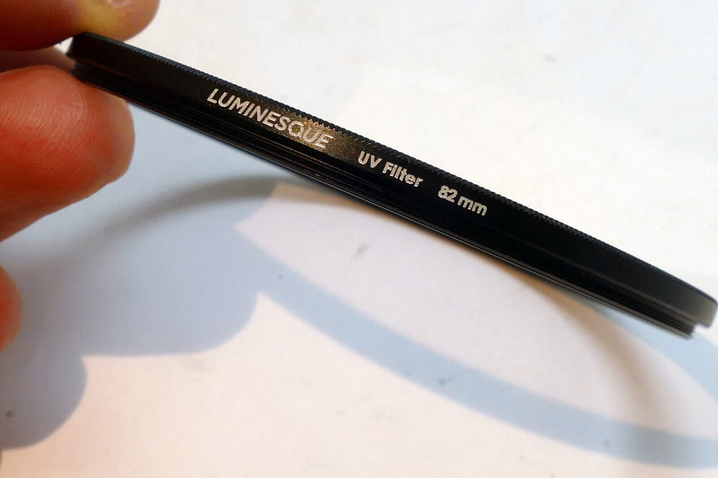 Luminesque UV 82mm Filter Thin Low Profile for Wide Angle lenses