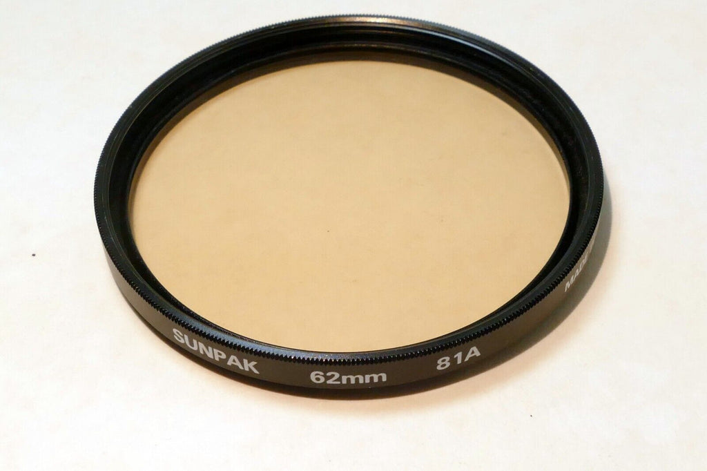 Sunpak 62mm Filter warm 81A