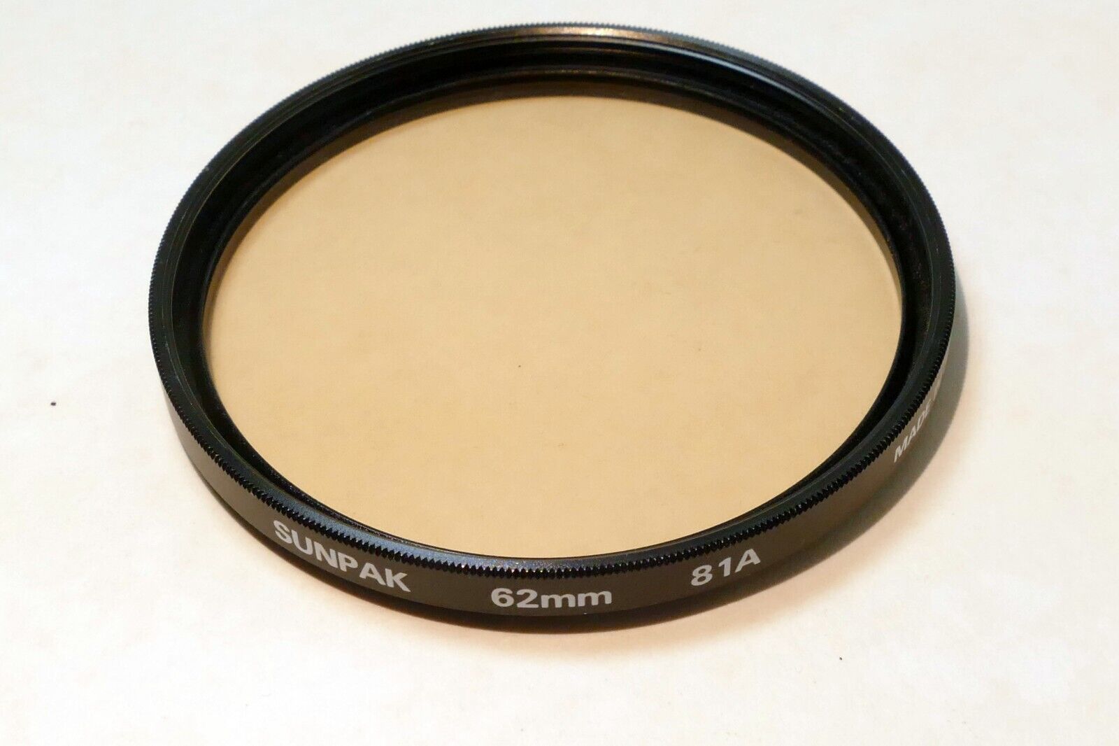 Sunpak 62mm Filter warm 81A