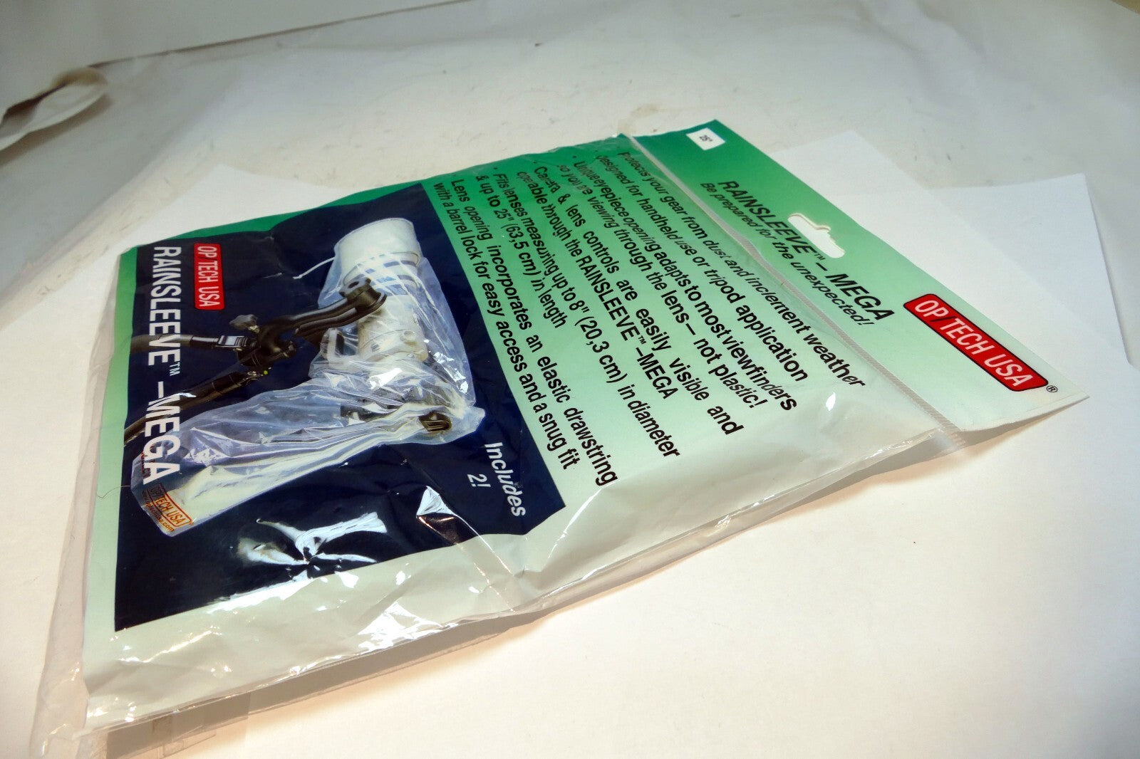 OP/TECH USA 25-inch Rain sleeve for Cameras for 600mm 500mm MEGA long lens