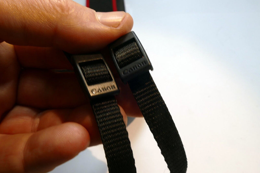 Canon EOS 6D Camera Shoulder Neck Strap Black 4cm wide -  Genuine OEM