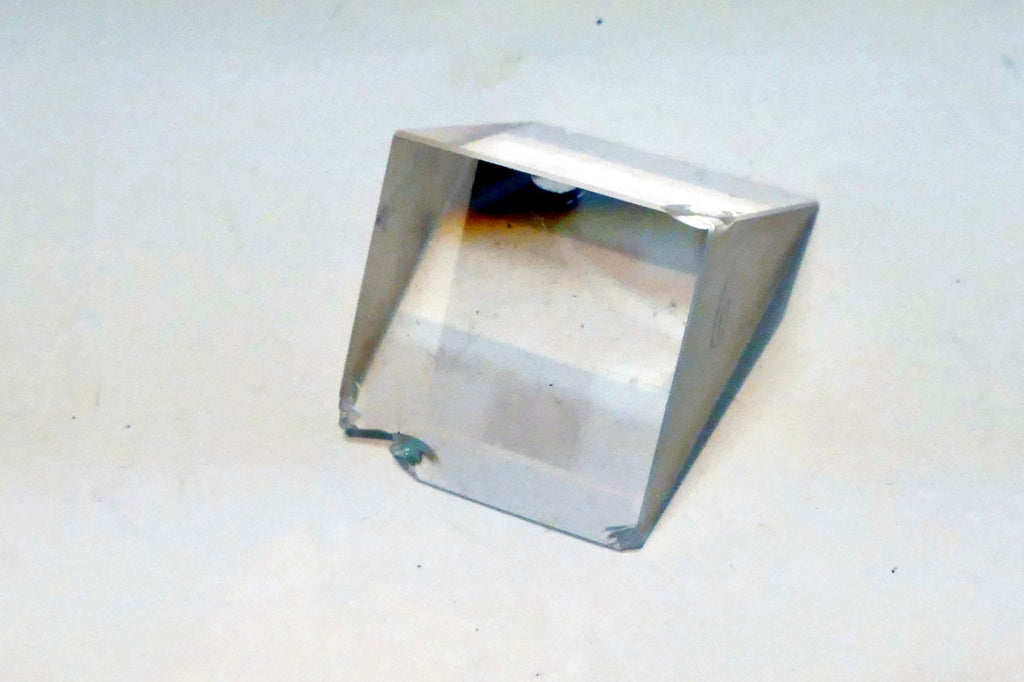 OPTICAL GLASS PRISM OPTICS 1X1.5" right angle 90 degree