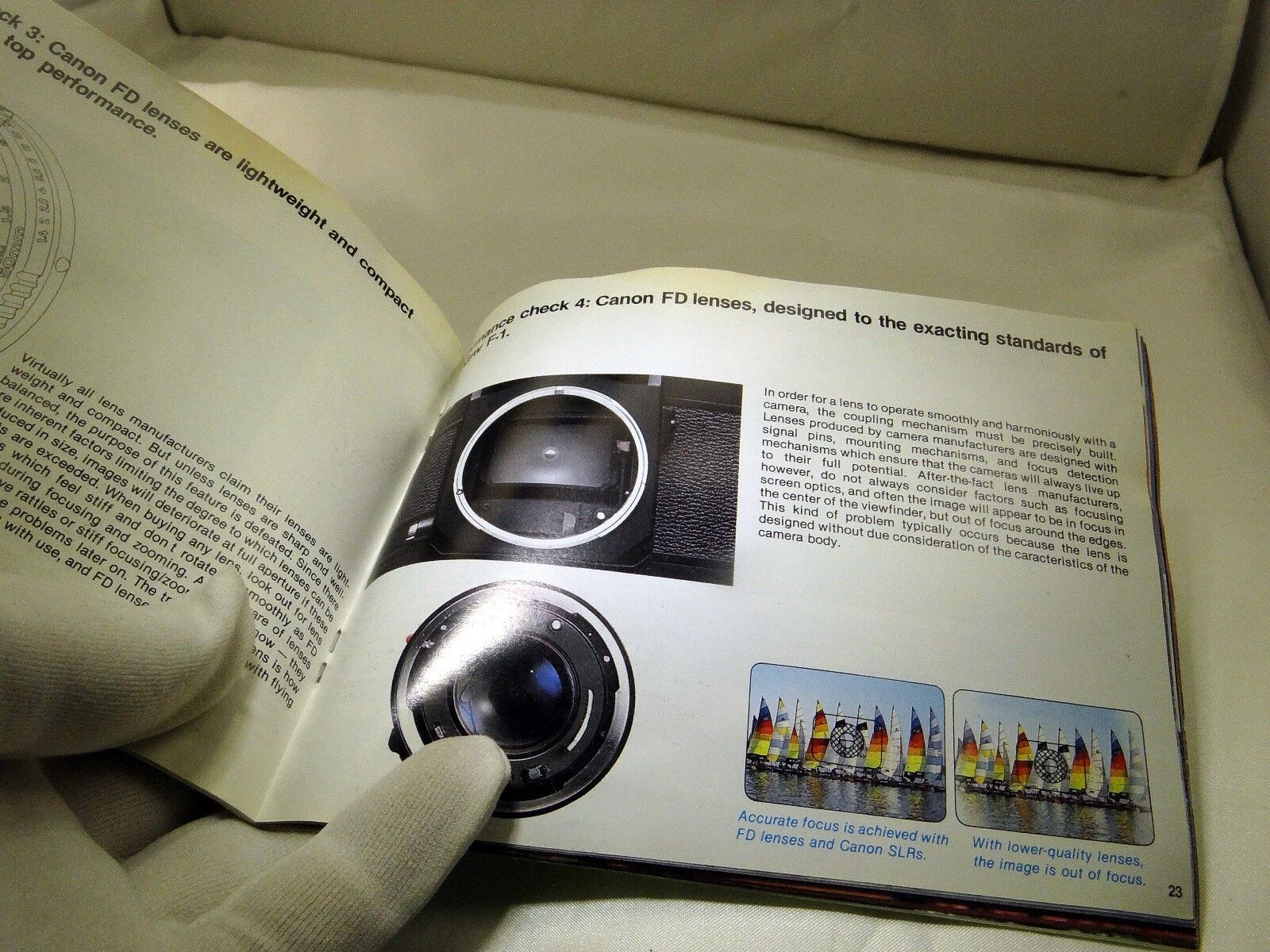 Canon FD Lens Wonderland Accessory Guide English 46 pages English EN 1971