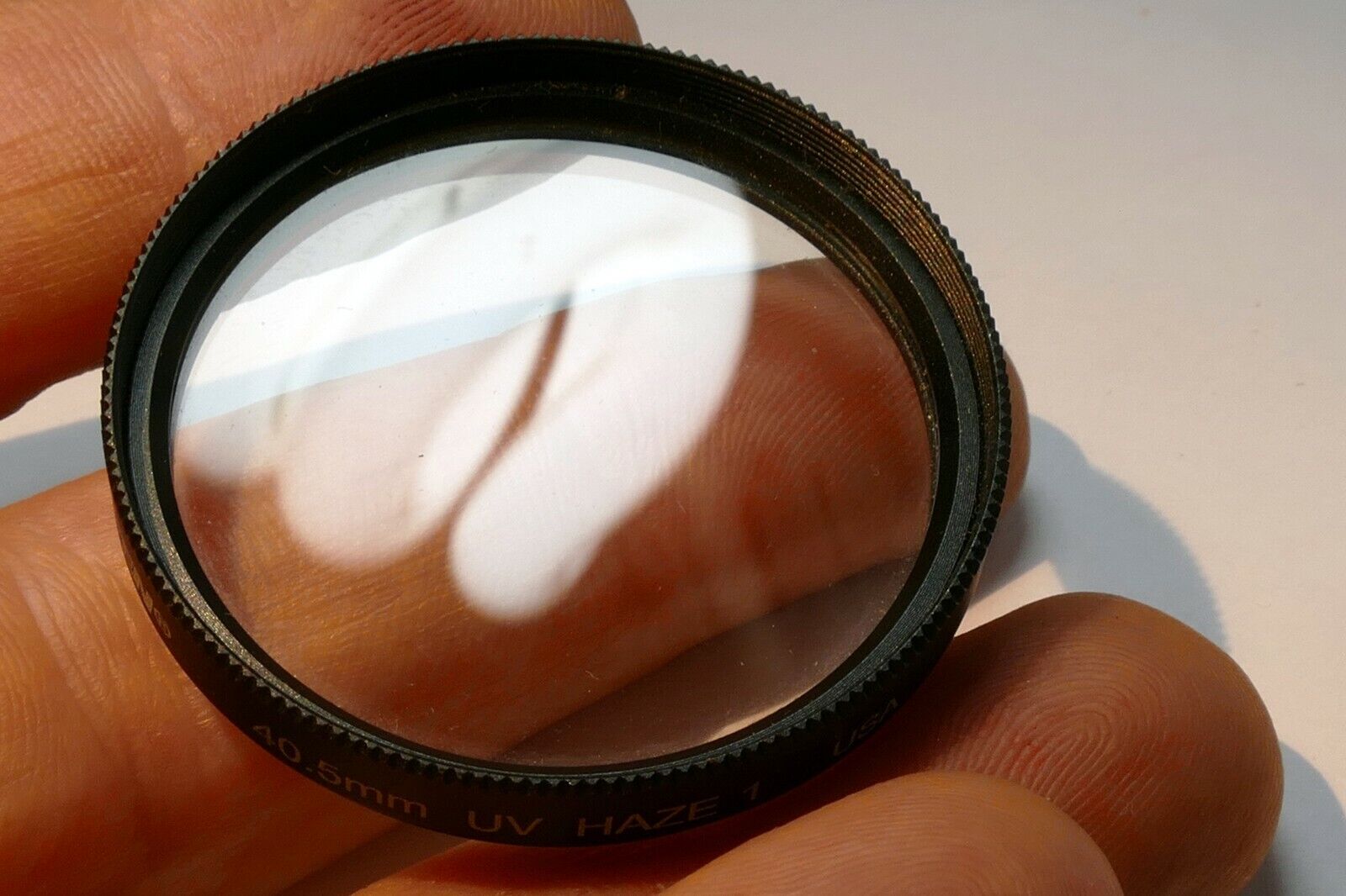 Tiffen 40.5mm UV Haze -1 lens Filter  - excellent condition made in USA