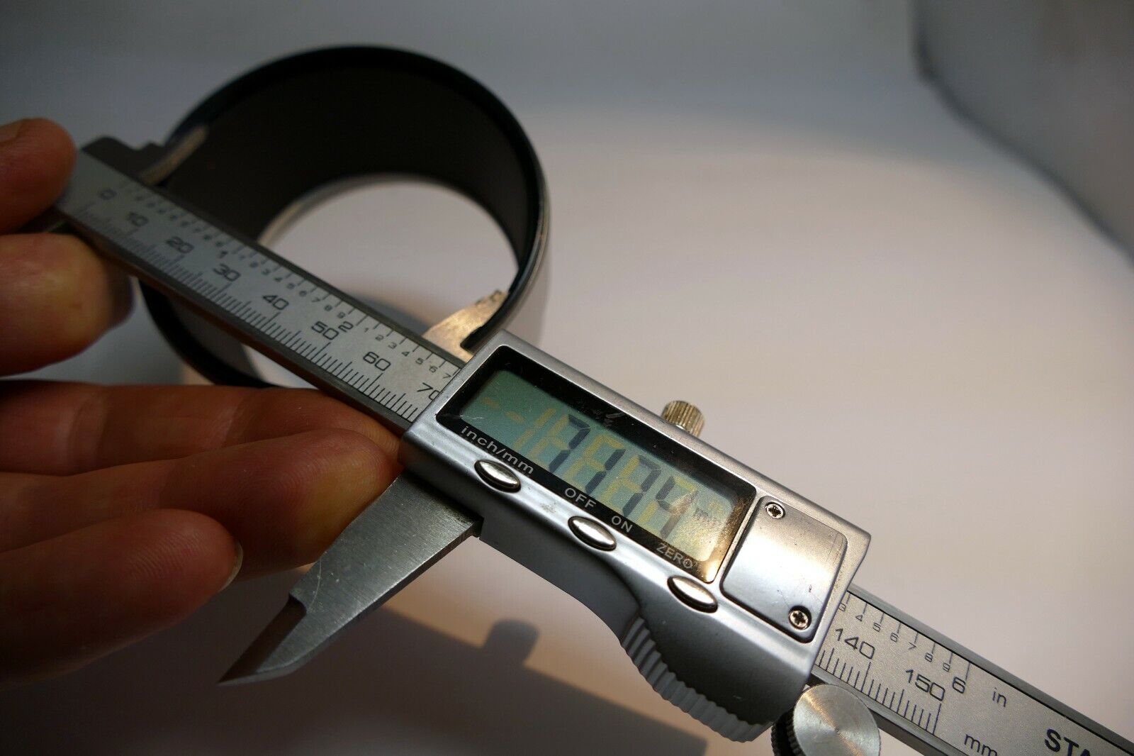 64mm ID plastic Lens adapter  unknown brand threaded front 72mm