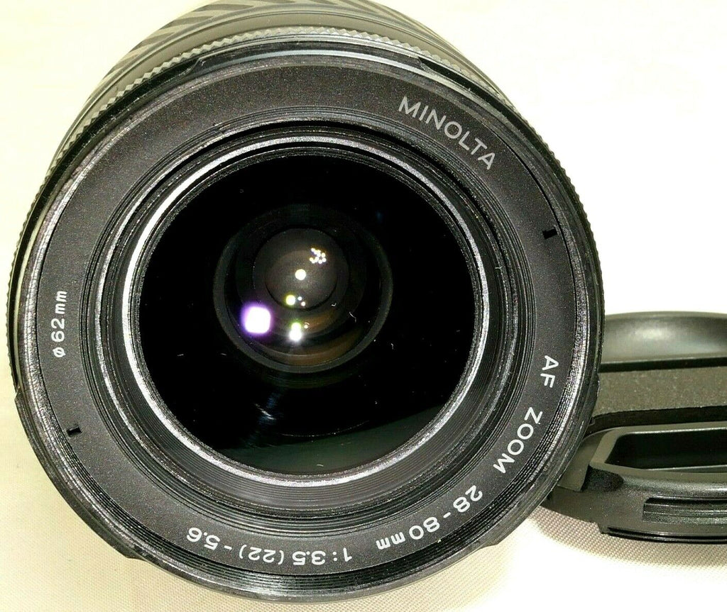 Minolta 28-80mm f3.5-5.6 Af Objectif pour sony A Support Caméras Reflex