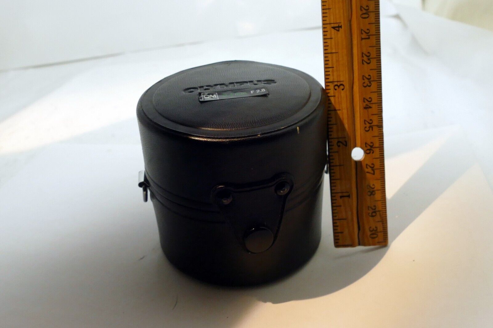 Olympus Hard Lens Case for OM 24mm f2.8 Auto Zuiko  -  genuine OEM