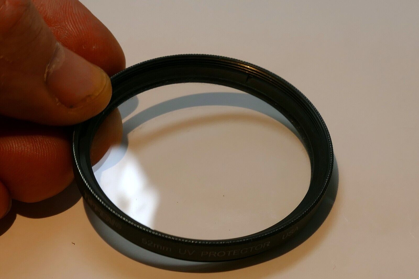 Tiffen 52mm UV Protector Filter Clear Glass  made in USA
