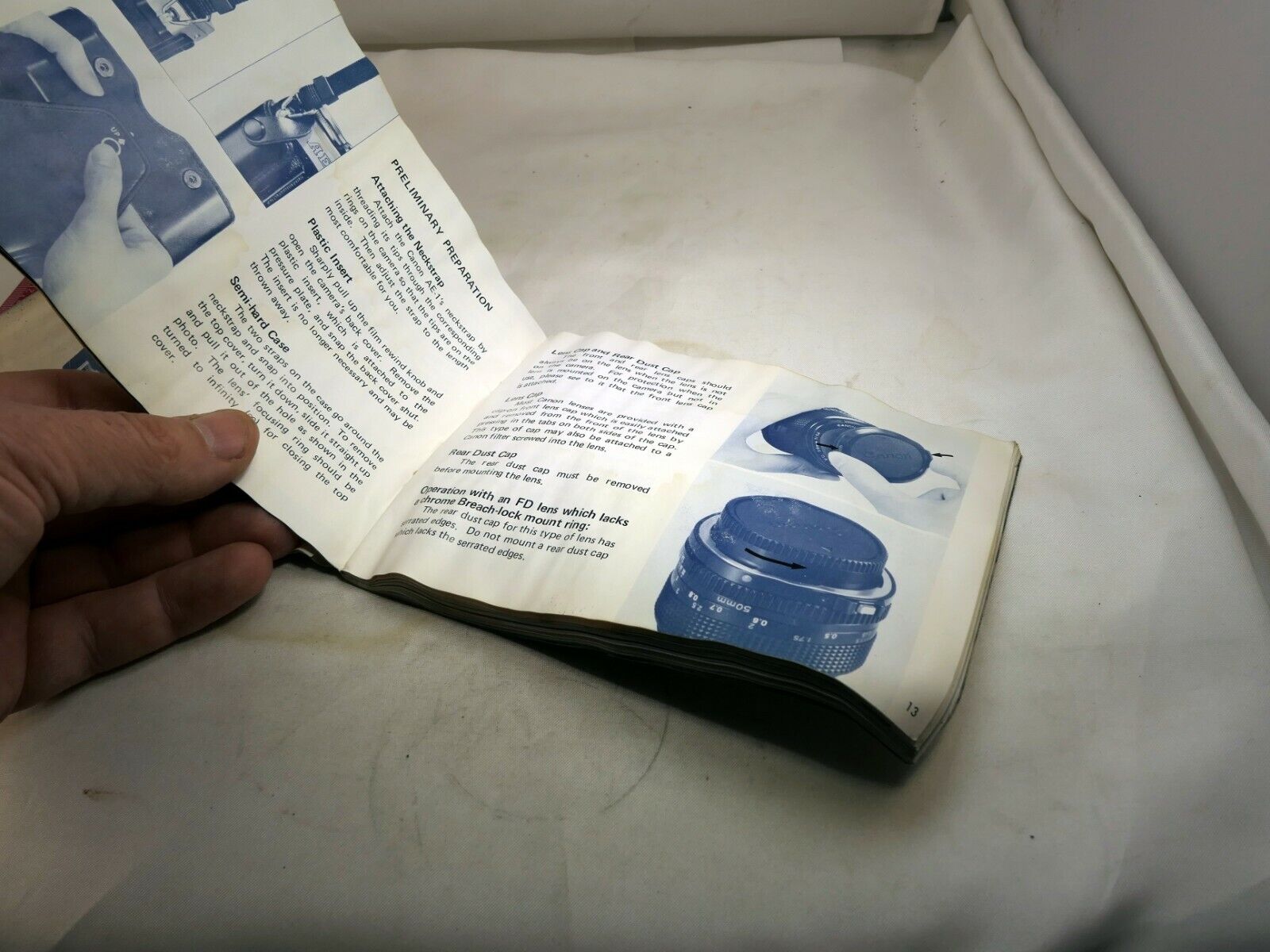 Canon AE-1 Camera Owner's Guide Instructions English E genuine original OEM