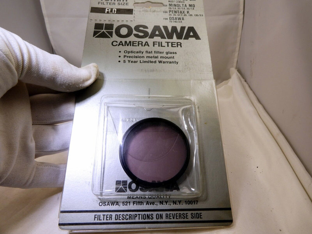 Osawa FL-D 49mm Lens Filter Fluorescent to Daylight  FLD