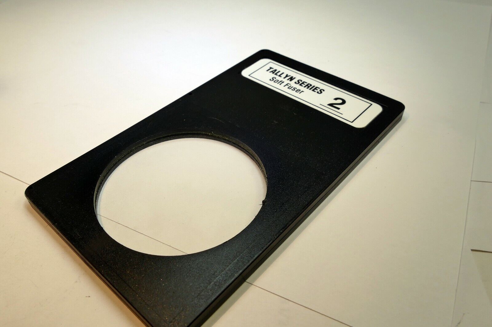 TALLYN Soft Fuser # 2 Filter 3 inch for Portraiture Lindahl Diffusion Focus
