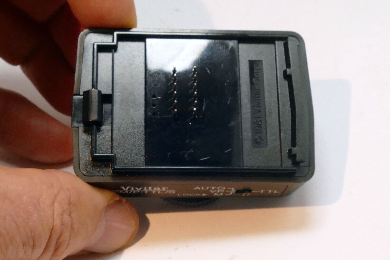 Vivitar PM Pentax P-TTL/S Adapter for flash 12 pin