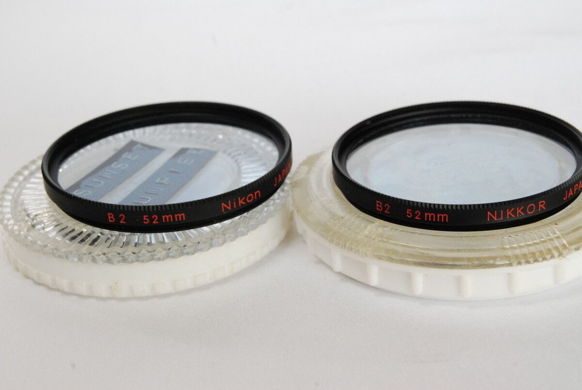 Nikon/Nikkor 52mm B2 Filter (Sold Separately) 4.3 mm thick