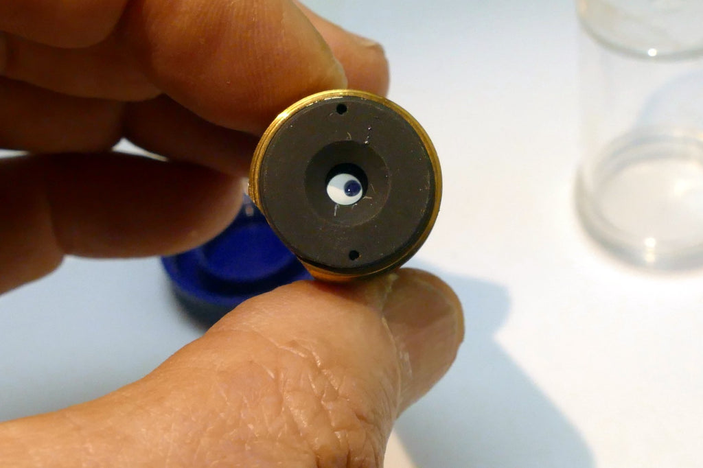 OLYMPUS Microscope Objective lens without markings