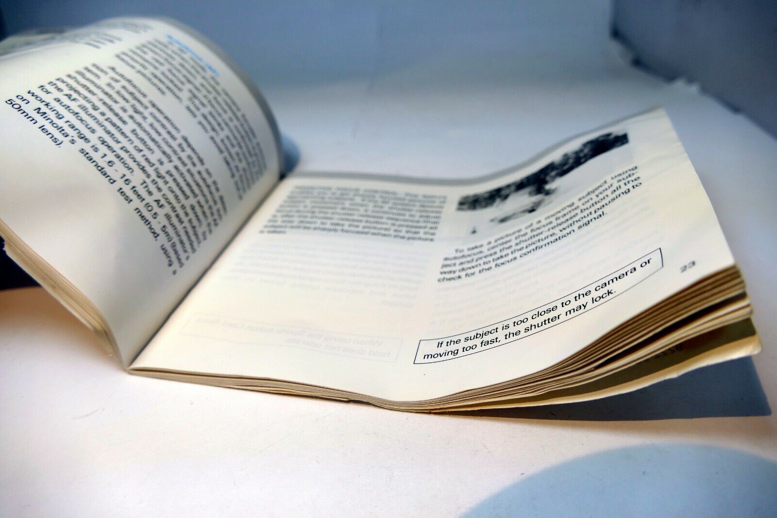 Minolta Maxxum 5000i Camera Guide Owners Manual  English EN