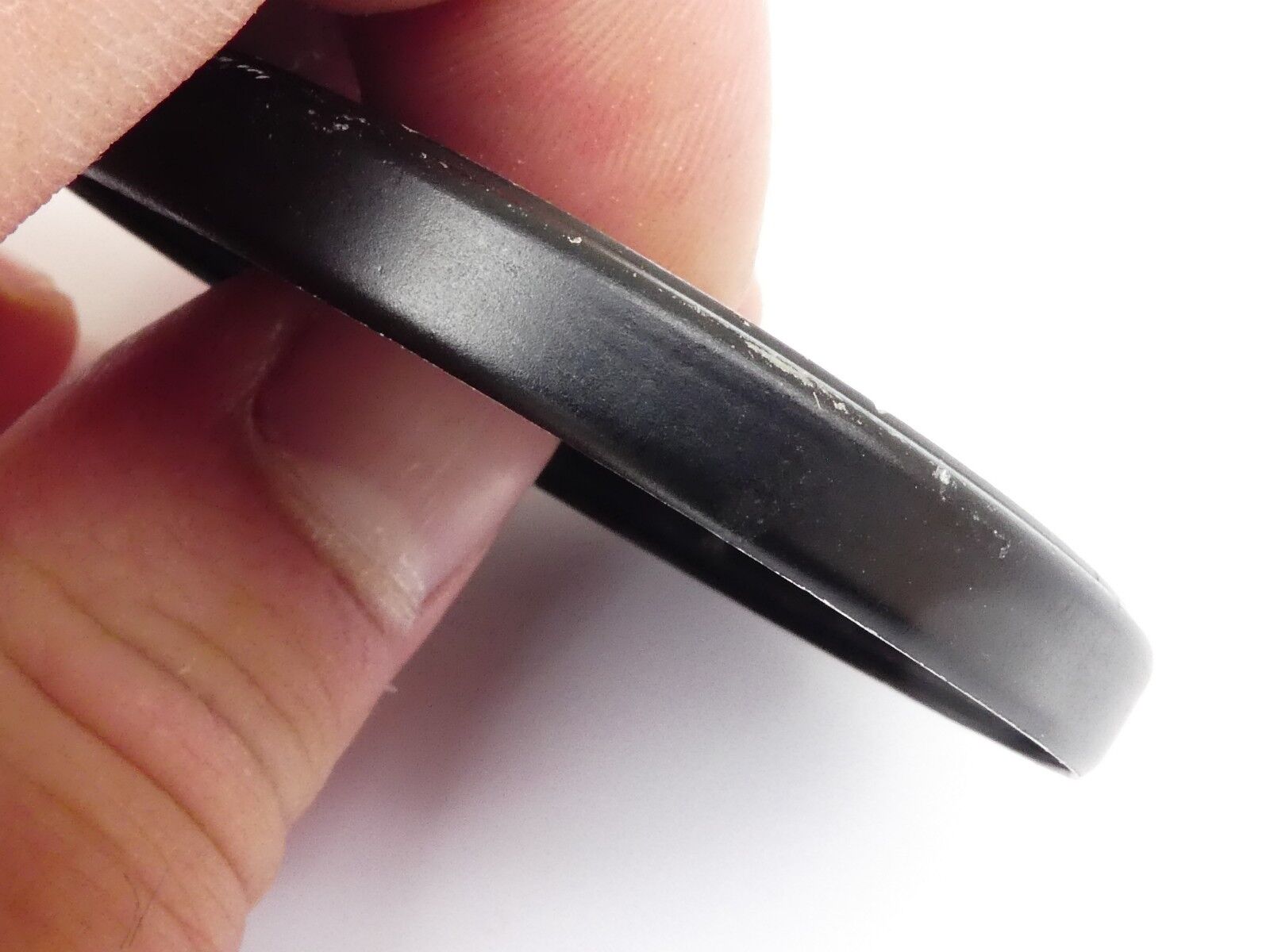 Used Soligor 49mm Lens Front Cap Black slip-on type metal