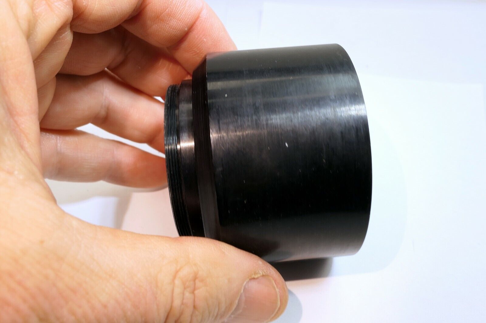 49Φ 49mm Telephoto Lens Hood Shade screw in type Metal vintage  135mm 200mm