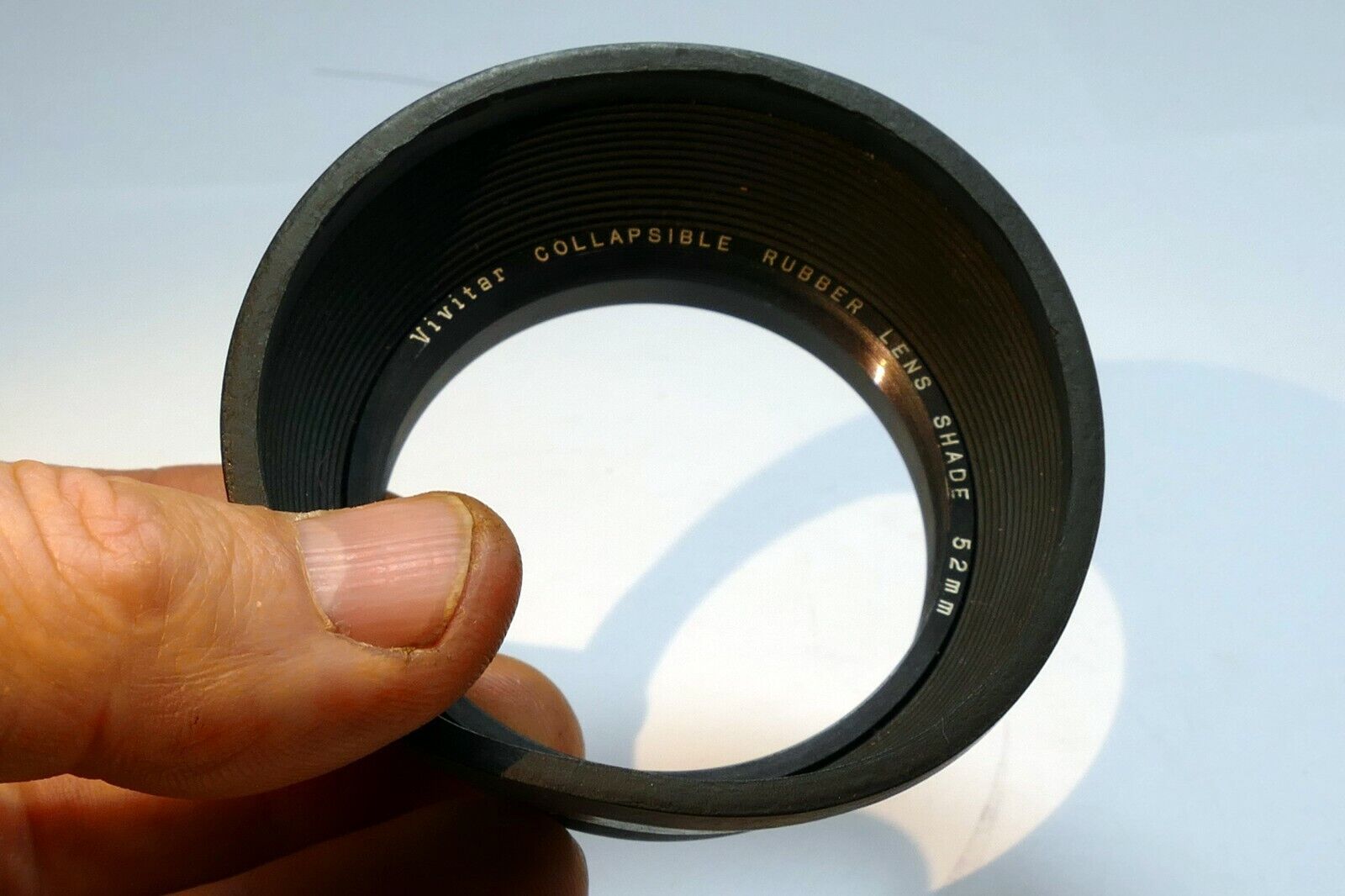 Vivitar 52mm screw in  Rubber Lens Hood Shade for 105mm 135mm f3.5 f2.8