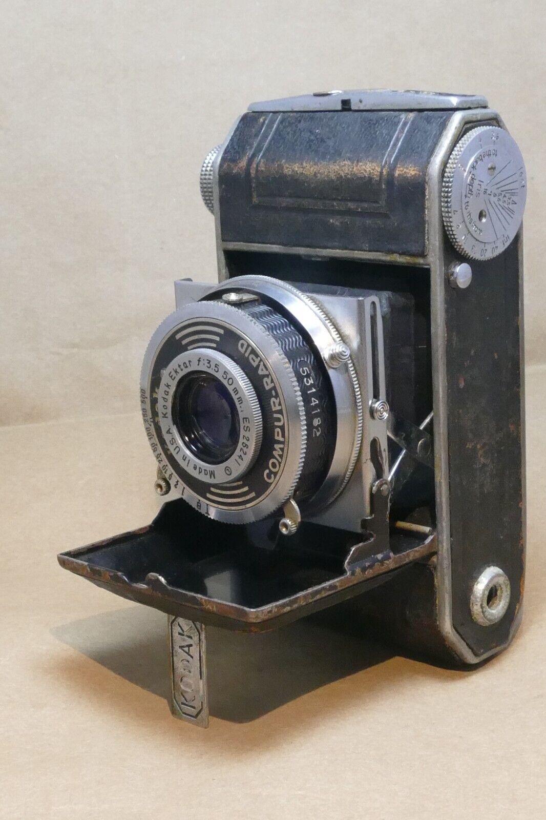 Kodak Retina I Type 126 35mm Rangefinder Camera with Ektar 5cm f/3.5 Lens AS IS