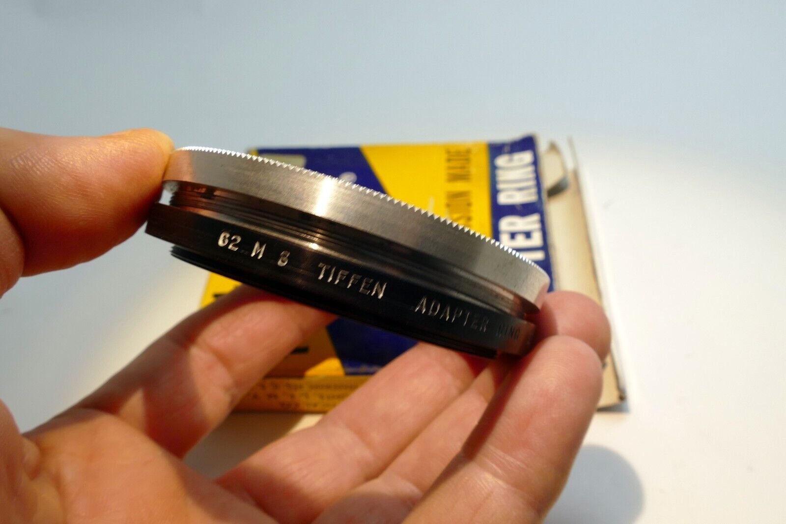 Tiffen 62mm to 66mm Step-up ring Metal adapter for Series 8 VIII filters