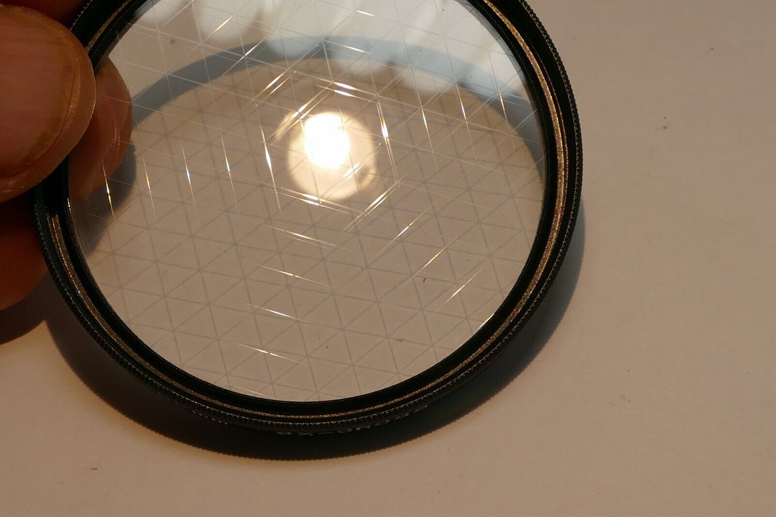 52mm Filter 6X CS Cross Screen 6 Star Heptagon 2mm large