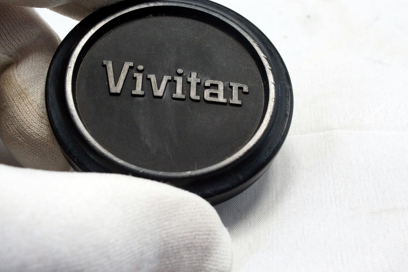 Vivitar 49mm Lens Cap snap on type -  slip on type 51mm ID Genuine Vintage