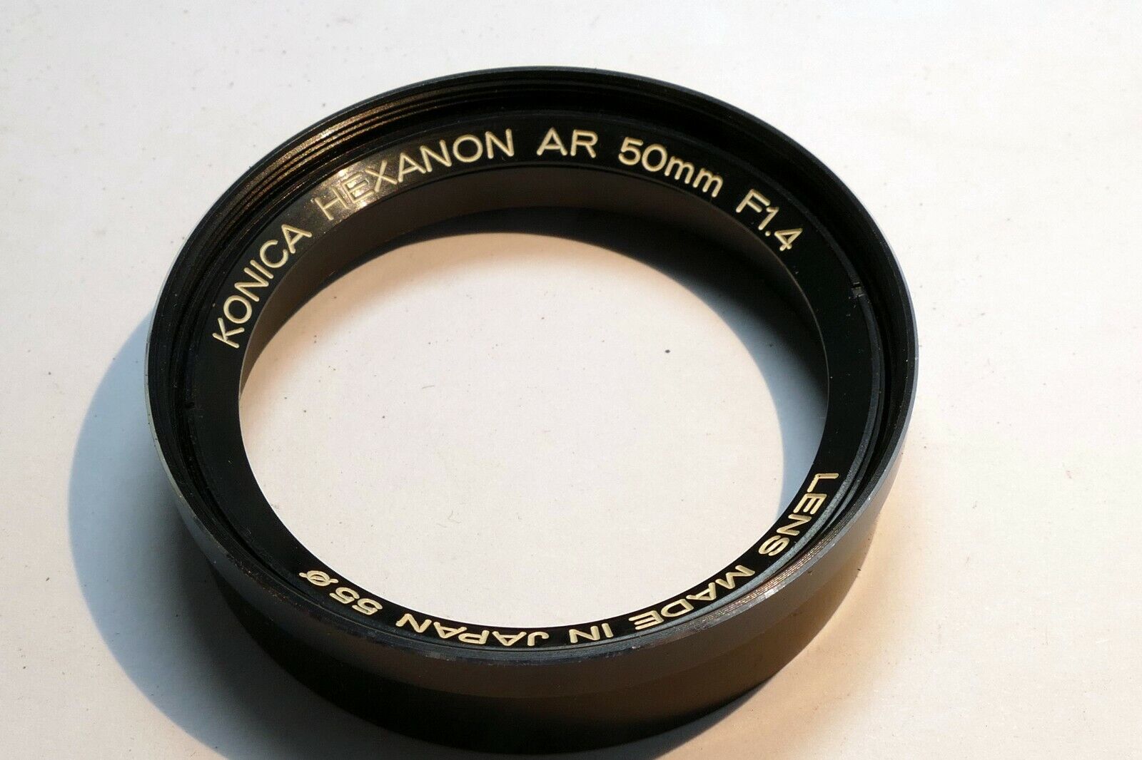 Konica Hexanon AR 50mm f1.4 Lens decal logo (ring only) 55mm