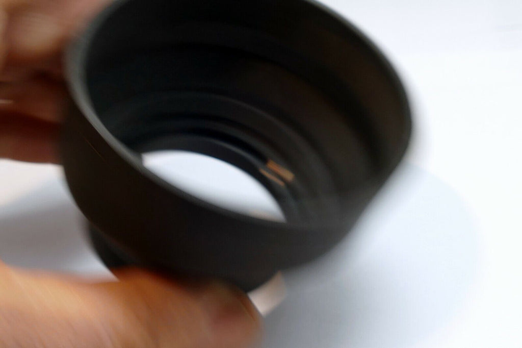 52mm Rubber Lens Hood Shade screw in collapsible telephoto for 135mm f2.8 f2.5