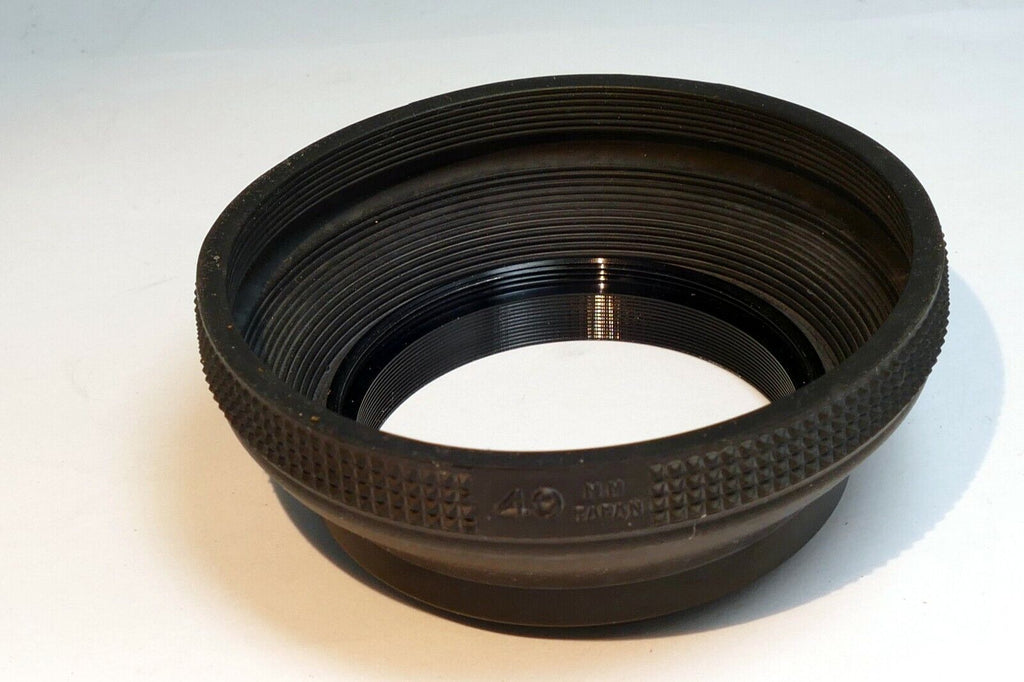 49mm Rubber Lens Hood shade for 50mm f1.7 f1.8 lenses normal threaded