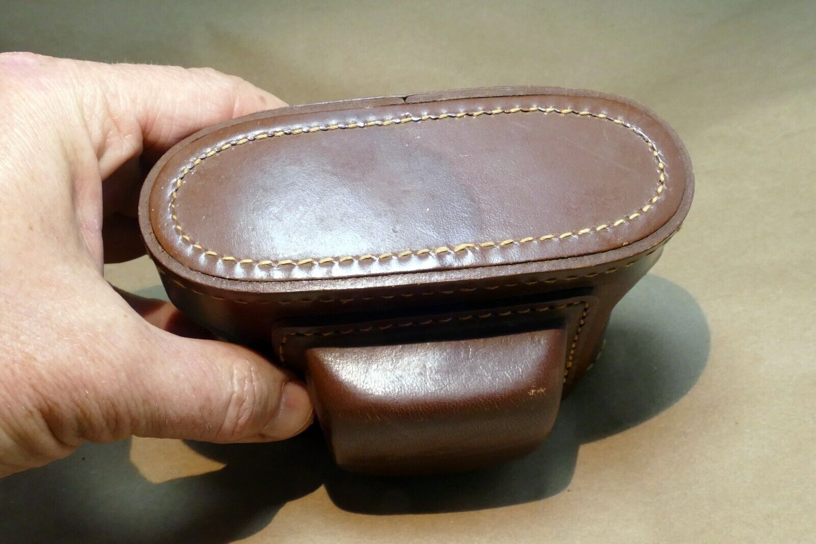 vintage camera case small Kodak Ansco Agfa rangefinder