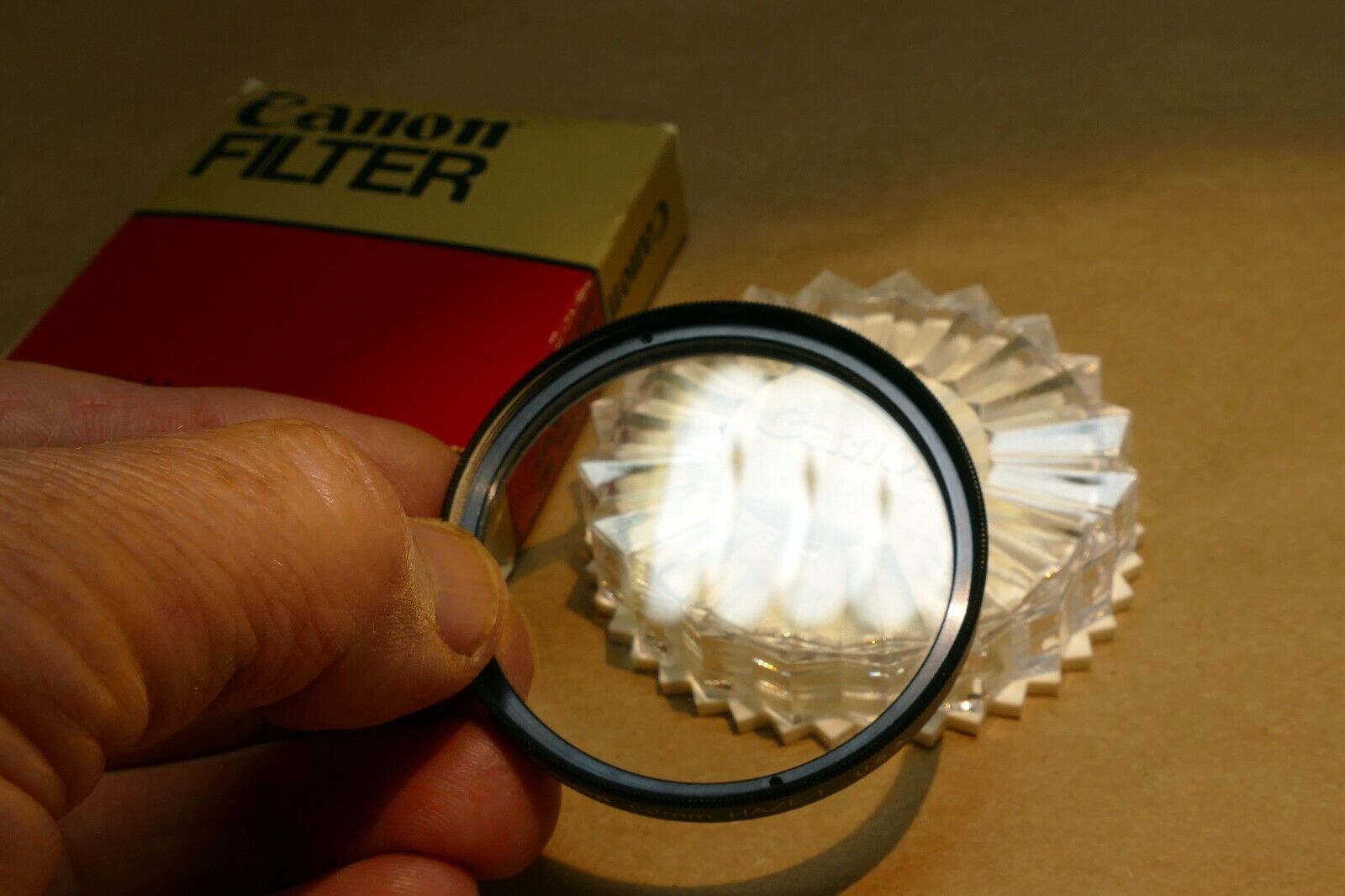 52mm Filter Canon UV Haze-1  USA Boxed  -  mint  - genuine OEM