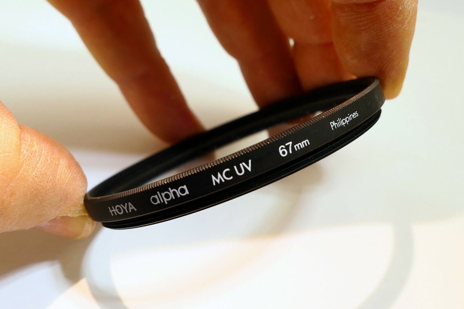 Hoya Alpha UV 67 mm filter MC multi-coated made in Philippines