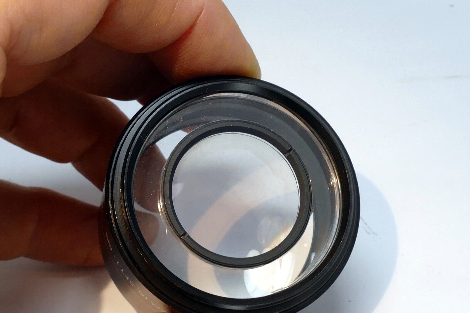 EXEL AUX 46mm lens for Talker wide angle with haze