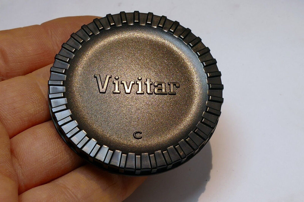 Vivitar Canon FD Camera Black Body Cap for AE-1 A-1  all black