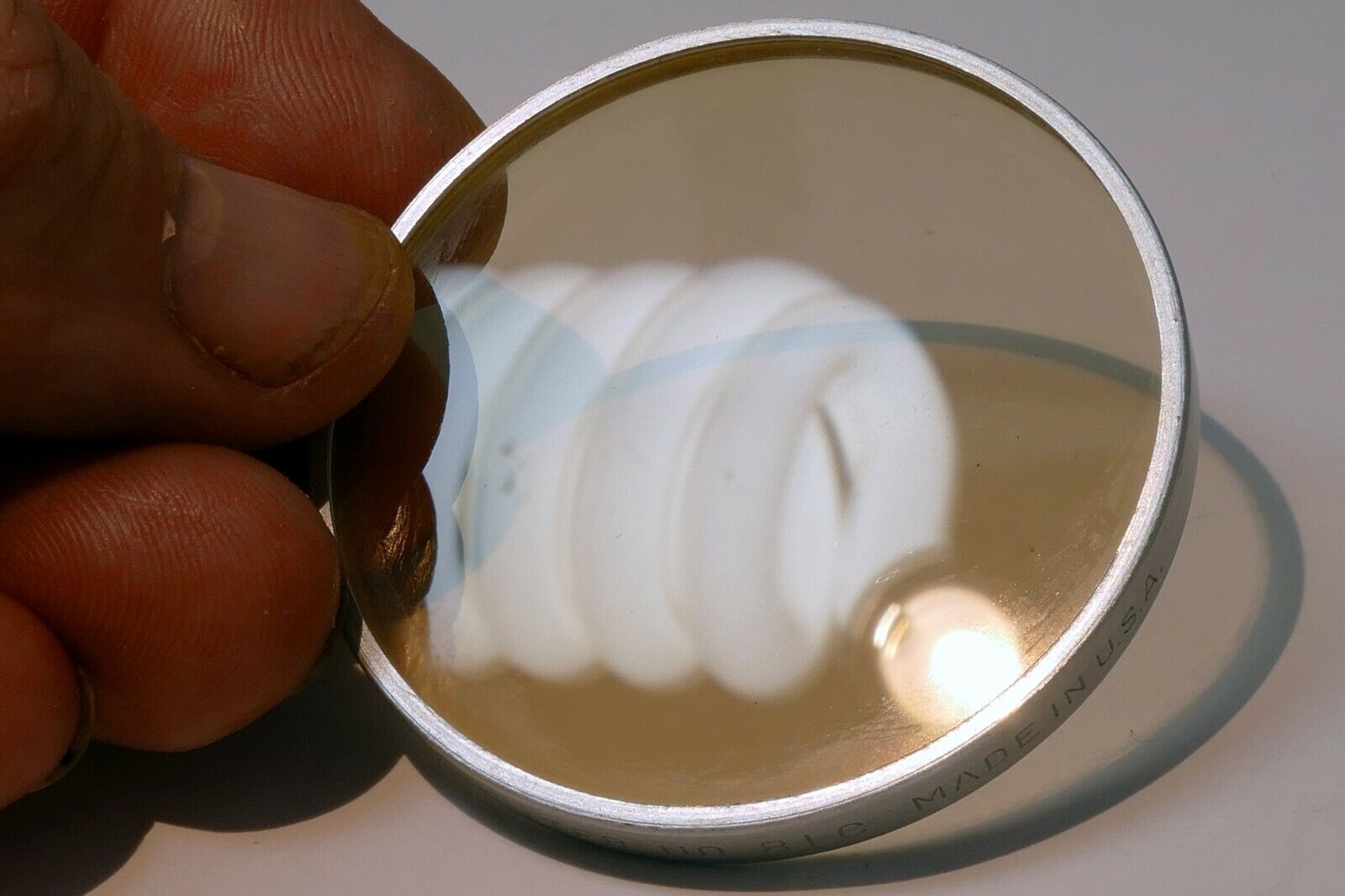 Kodak Wratte Series 7 VII 50.8mm filter drop in 81C Color Conversion warming sky