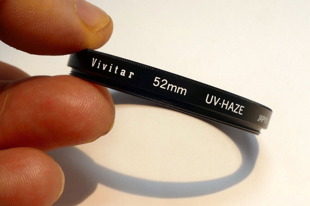 Vivitar UV Haze 52mm Lens Filter made in Japan