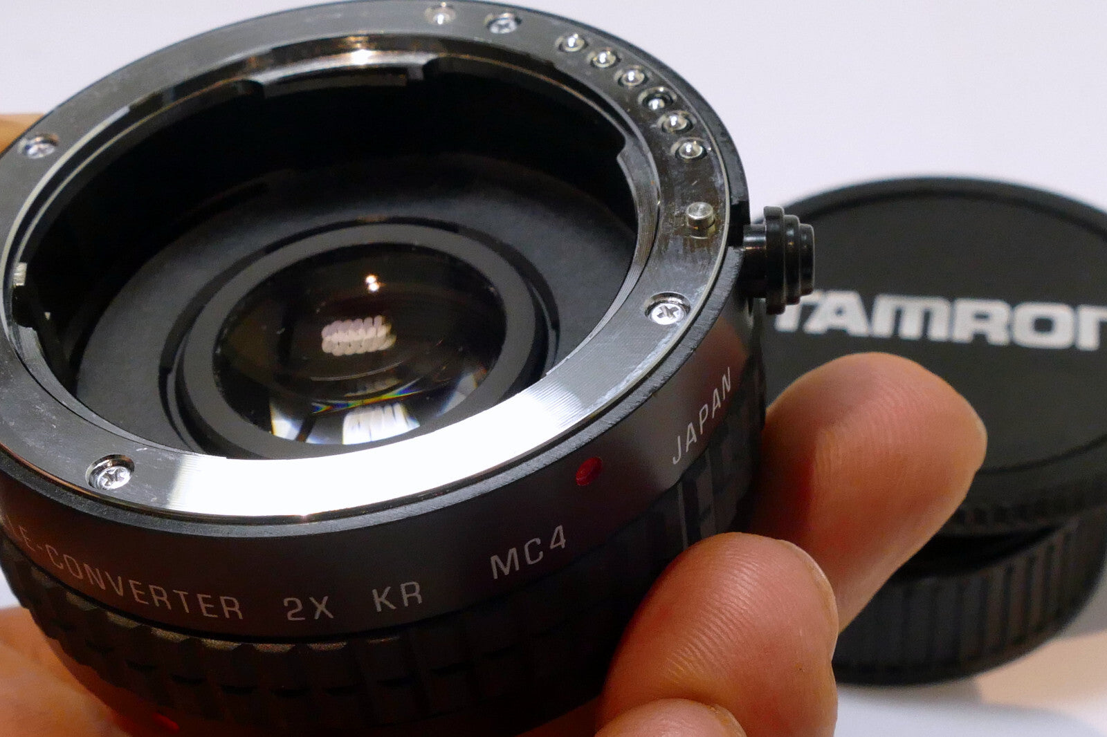 Tamron - F 2X KR Lens Tele-converter Pentax digital cameras - manual focus K1000