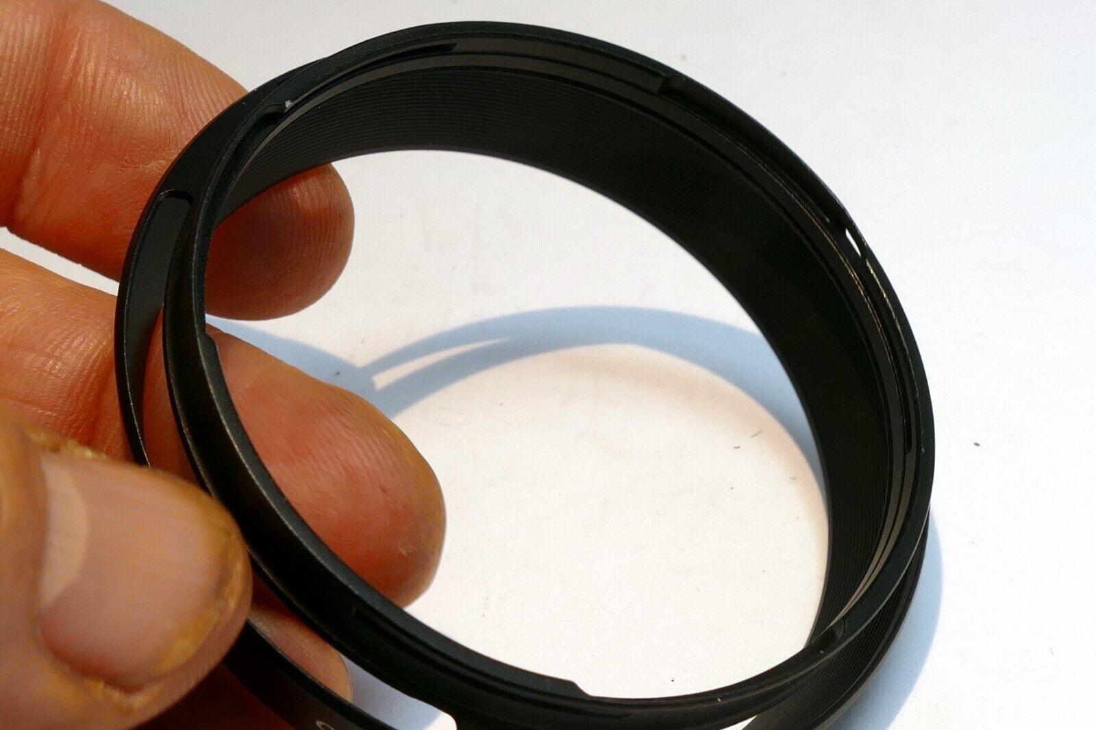 X100 Lens Hood Shade for parts missing 49mm ring - incomplete