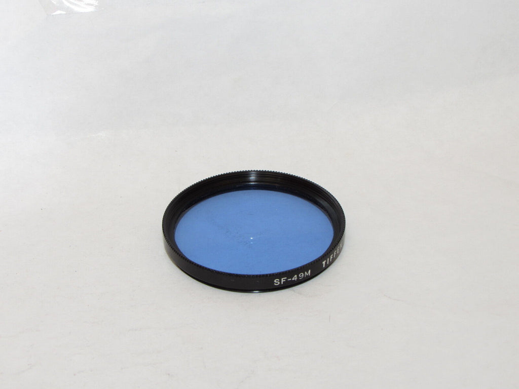 Genuine Tiffen B-6 BLUE SF-49M 49mm Lens Filter Made in USA O32829
