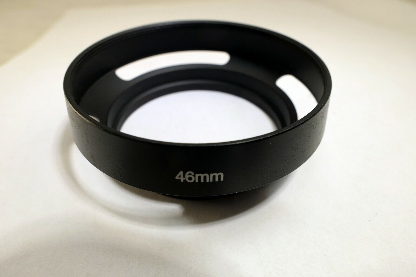 46mm thread metal Lens Hood Vented Shade threaded for TLR