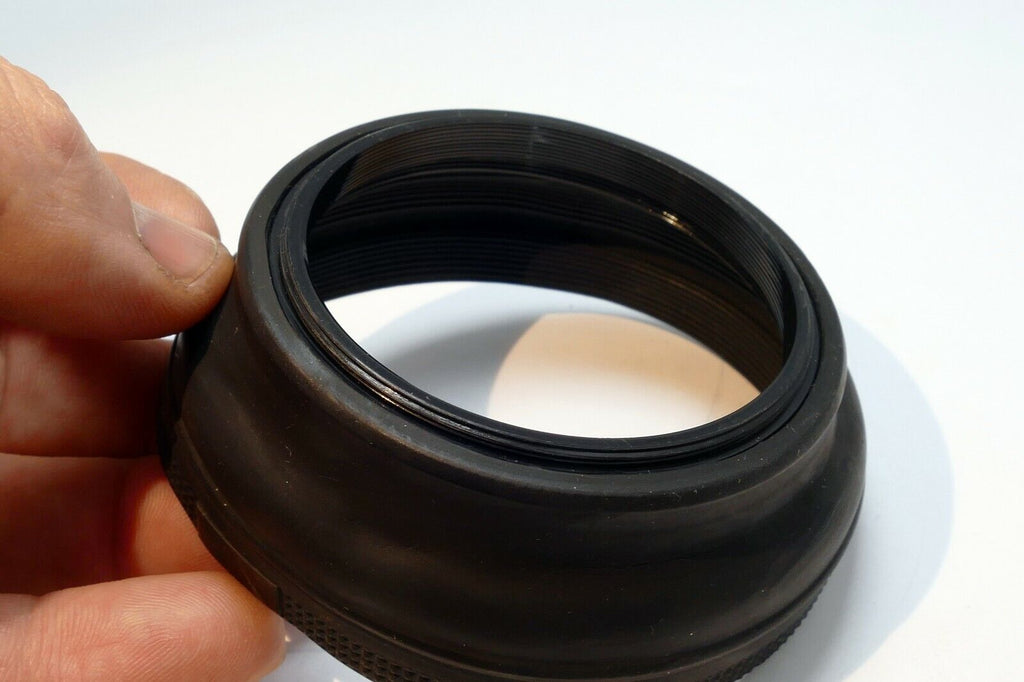 62mm screw in  Rubber Lens Hood Shade for telephoto 70-210mm f3.8