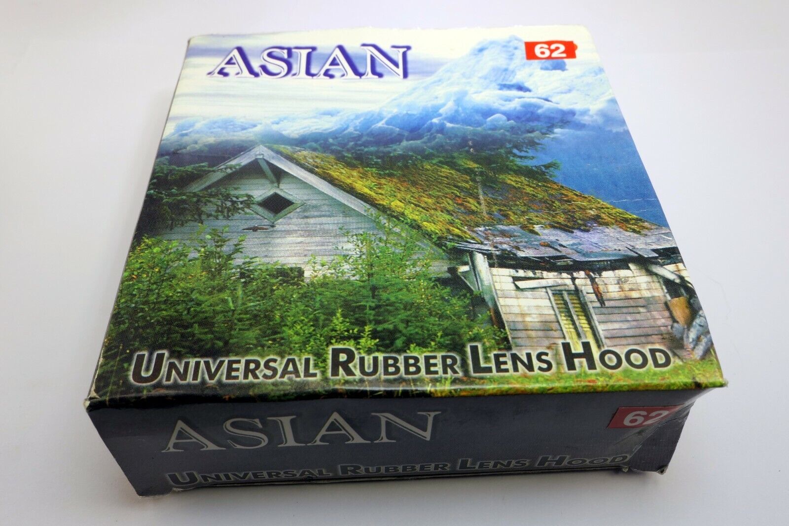 62mm Universal Collapsible Rubber Lens Hood 3-way telephoto normal wide angle