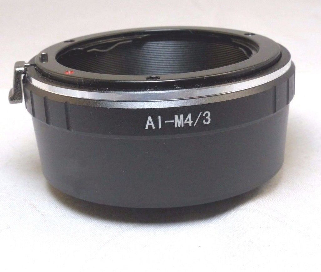 Nikon F AI Ai-s Lens to Micro 4/3 M4/3 Camera Mount Adapter GF3 GH5 6 Panasonic