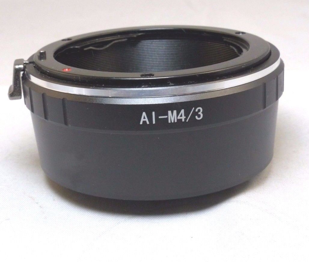 Nikon F AI Ai-s Lens to Micro 4/3 M4/3 Camera Mount Adapter GF3 GH5 6 Panasonic