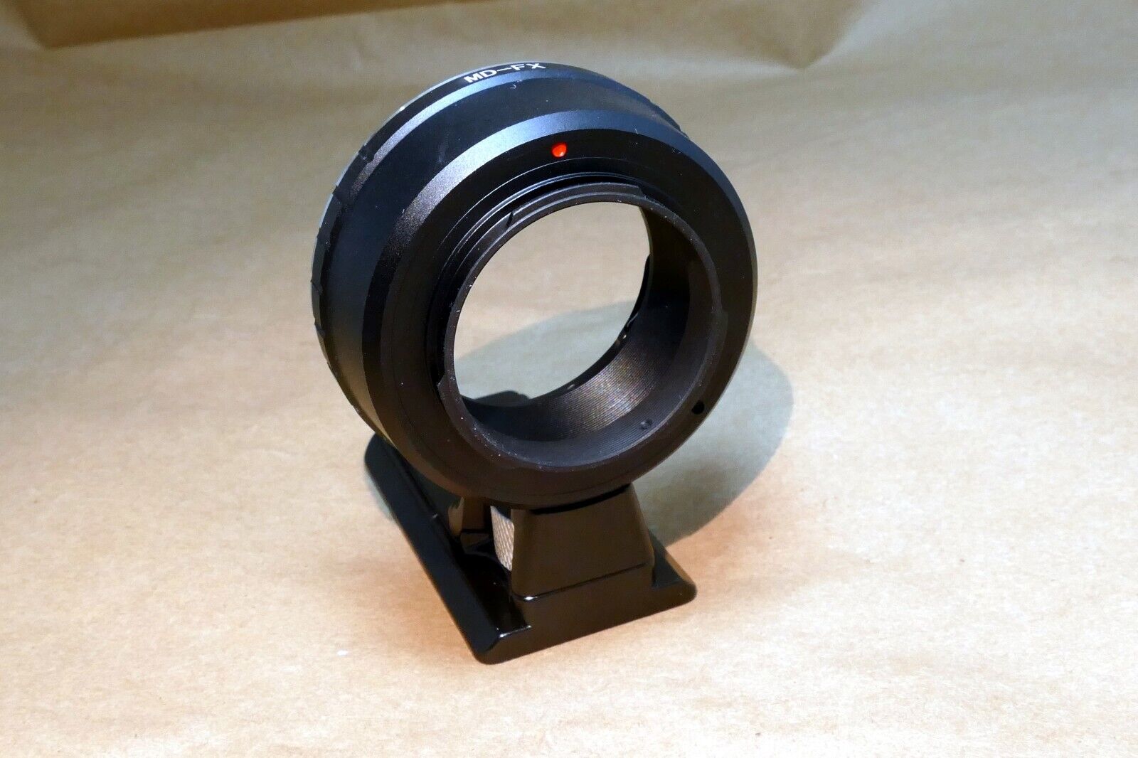 Minolta MD/MC Lens to FX Camera mount adapter Fuji Fujifilm X-Pro w/ Tripod Shoe