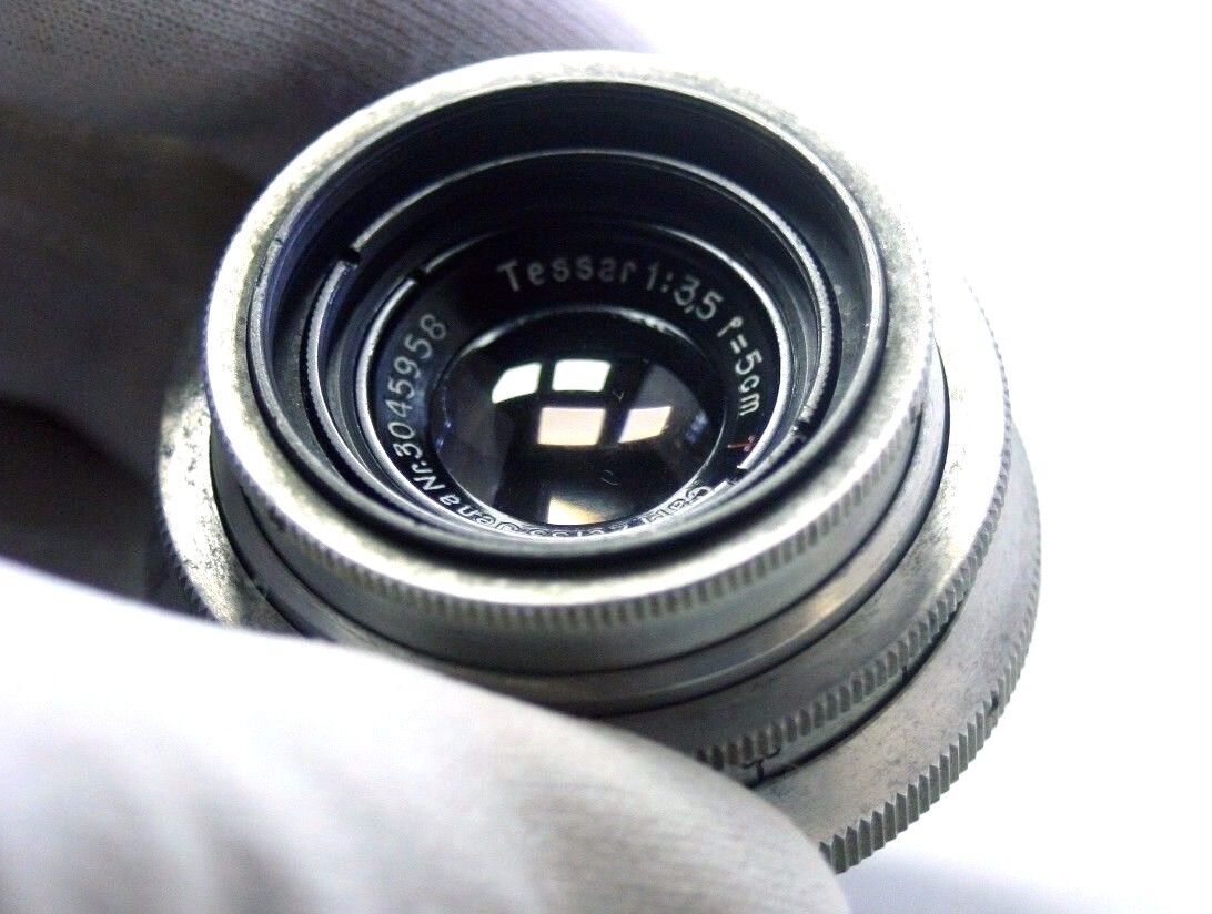 Tessar 5cm f3.5 Lens Carl Zeiss Jenna T for Exakta cameras