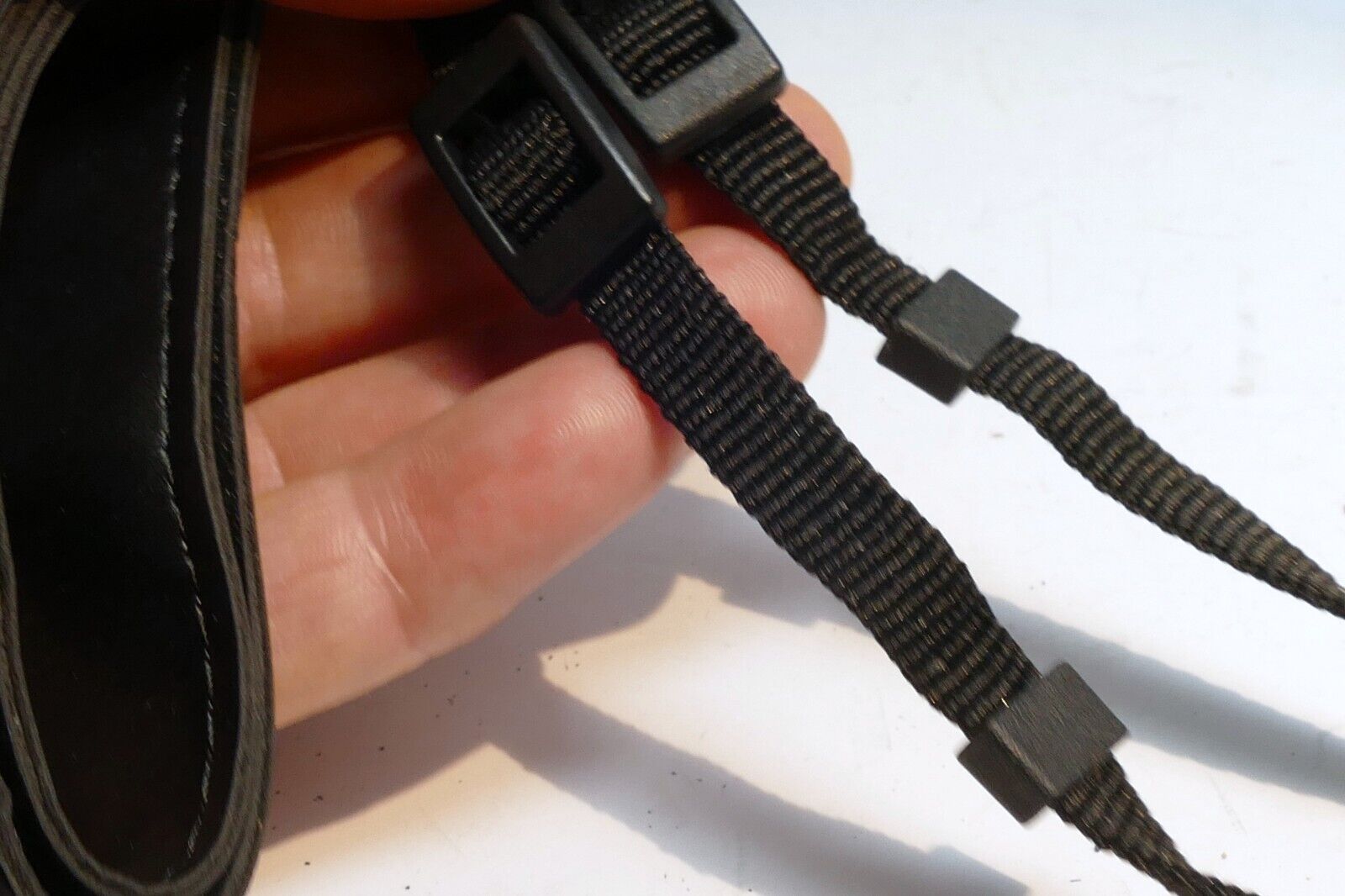 Panasonic Lumix G Shoulder Camera  Strap 2.5cm wide Leather  - Genuine OEM